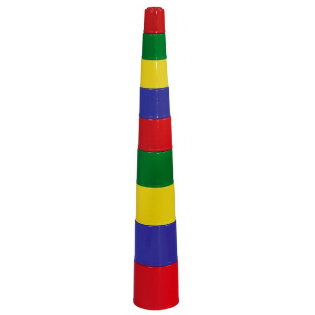 the rounded pyramid, plastic 1