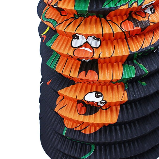 Žibintas Helovino linksmas moliūgas 15 cm 3