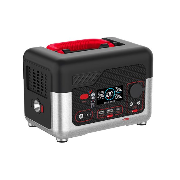 „Wonder Wx600 Power Station“ – 300 W 72800 mAh nešiojama elektrinė (juoda) 