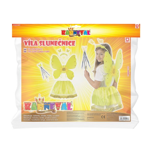 Vaikiškas kostiumas - saulėgrąža 2