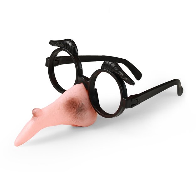 raganos nosis su akiniais / Helovinas