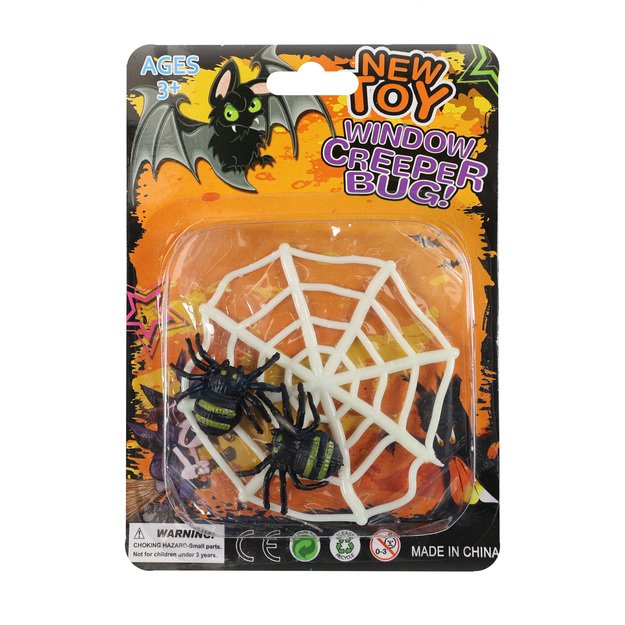 Helovino dekoracija voratinklis su vorais 2