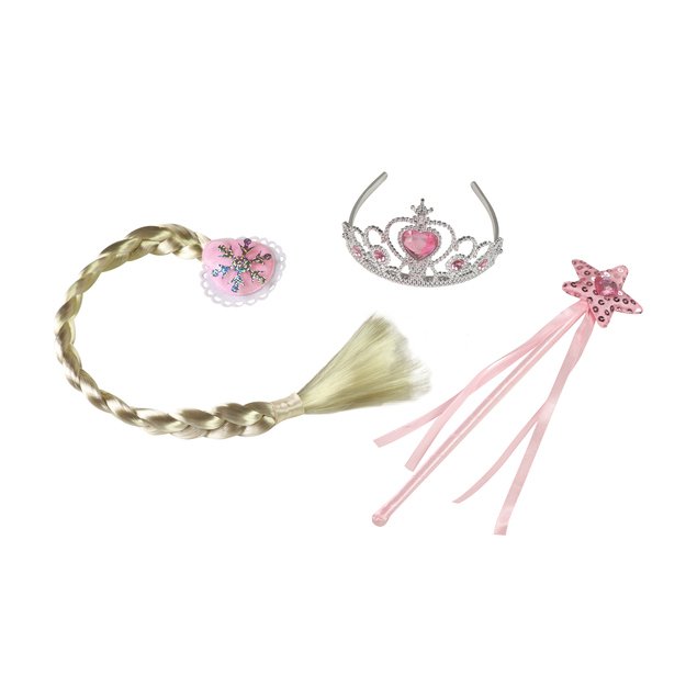 the pink princess set with braid 1