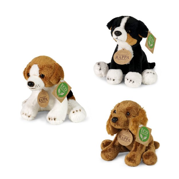 Plush dogs assort 14cm ECO-FRIENDLY 1