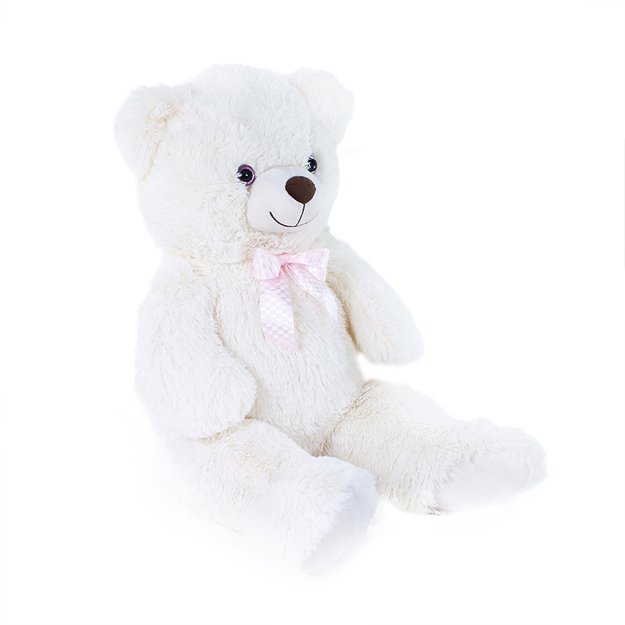 Didelis meškiukas Lelija su etikete 78 cm 2