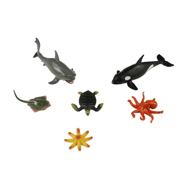 Sea animals 6 pcs in a box 4