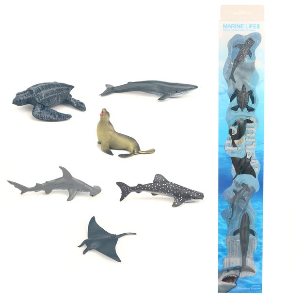 Set of marine animals 6 pcs 3