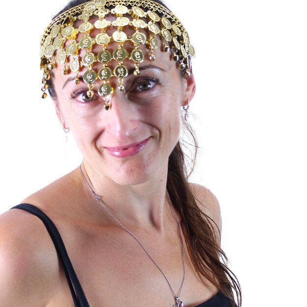 Headband with coins for adults 3