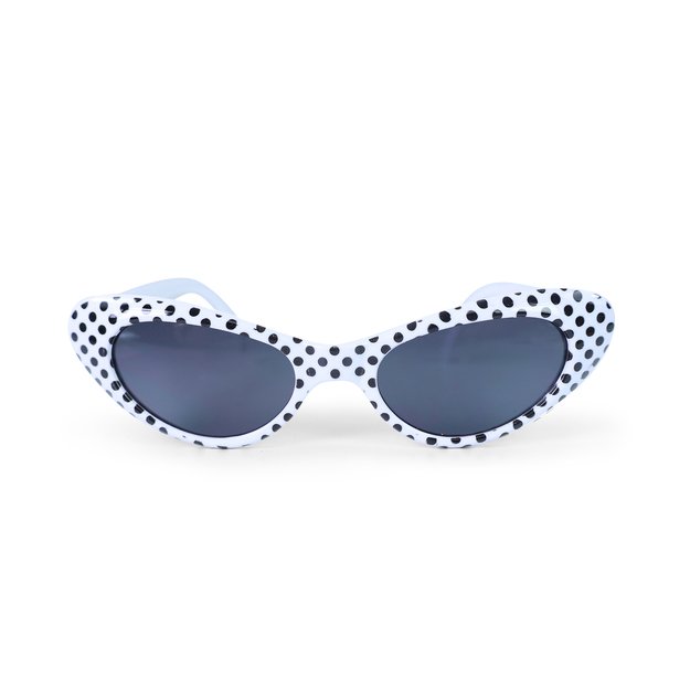 Retro glasses with polka dots for adults 3