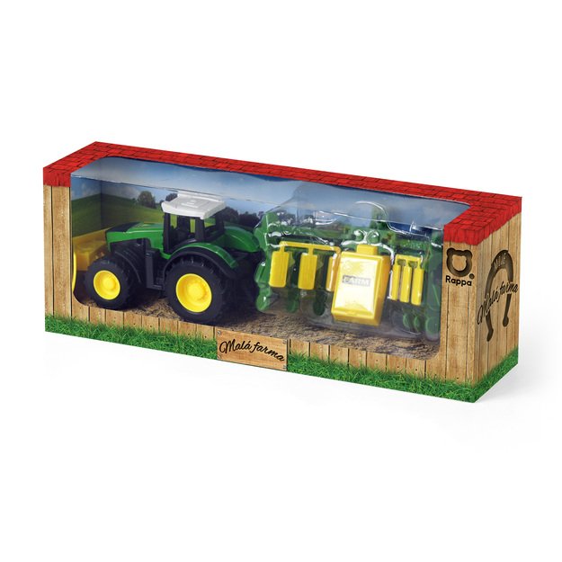 Metalinis traktorius su dailylentėmis 9