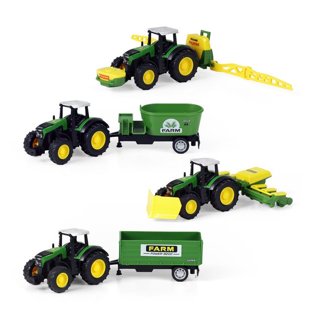 Metalinis traktorius su dailylentėmis 2