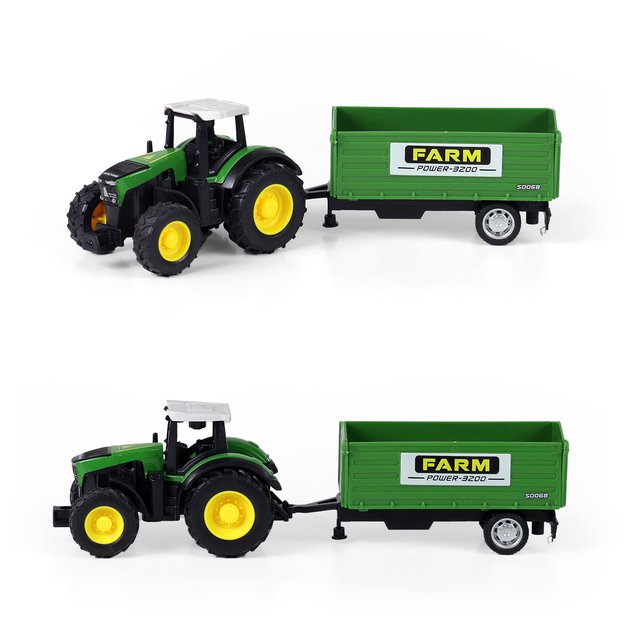 Metalinis traktorius su dailylentėmis 3