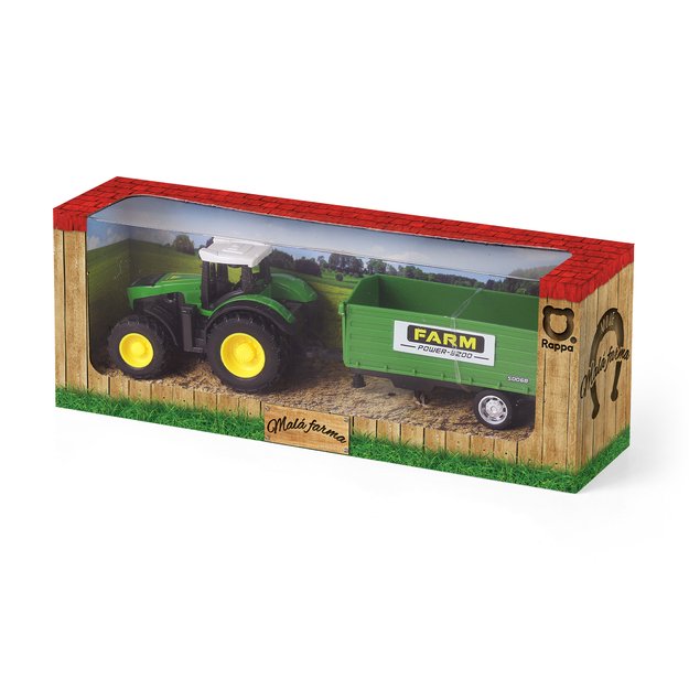 Metalinis traktorius su dailylentėmis 1