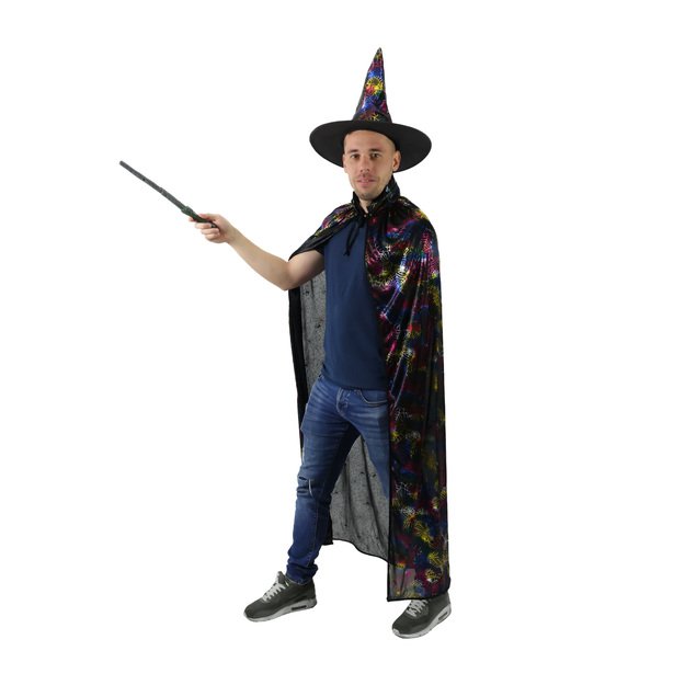 Children costume - witch cloak with hat 3