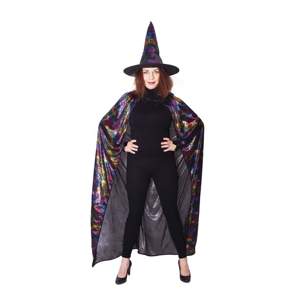 Children costume - witch cloak with hat 1