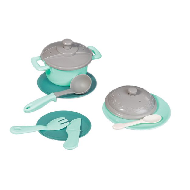 Kitchen set - stove and dishes 4