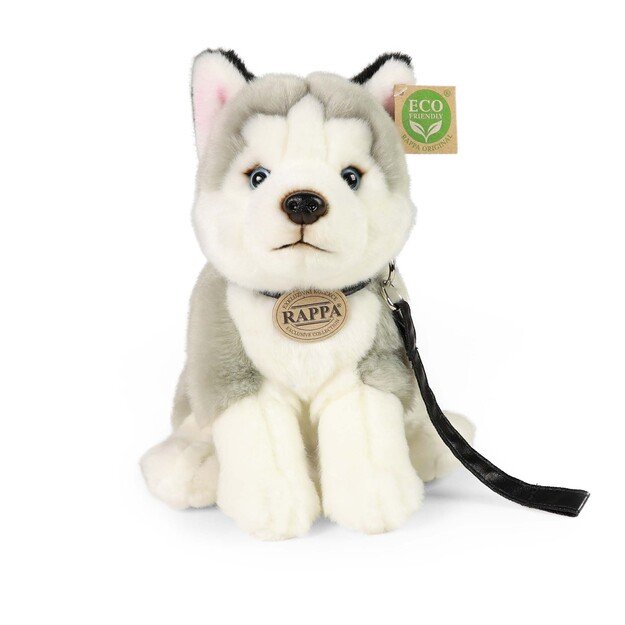 Plush husky dog 28 cm ECO-FRIENDLY 2