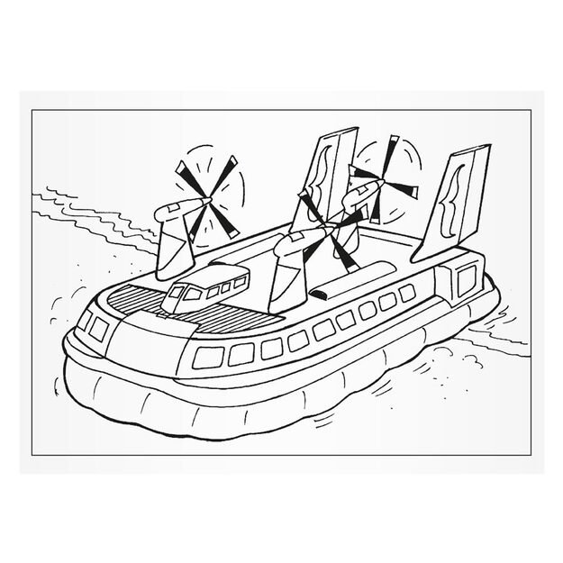 MFP lėktuvo spalvinimo puslapiai 5