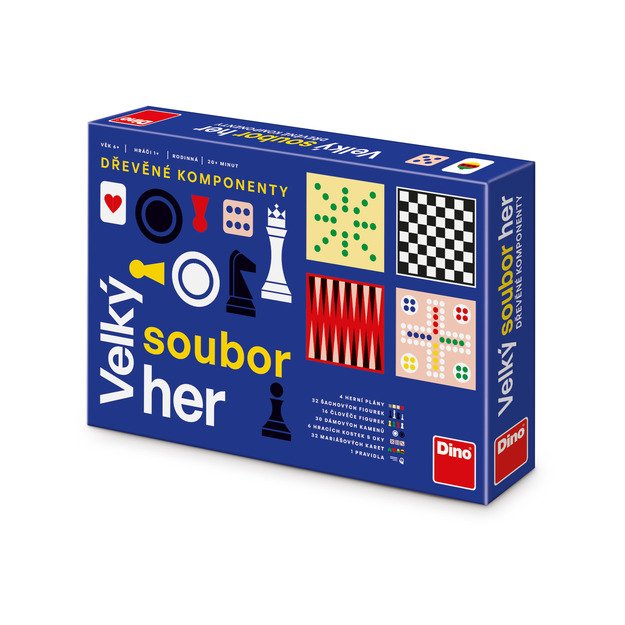 DIDELIS ŽAIDIMŲ RINKINYS Šeimos žaidimas 1