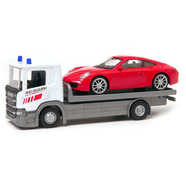 WELLY MODELIAI Scania P320 + automobilis 3