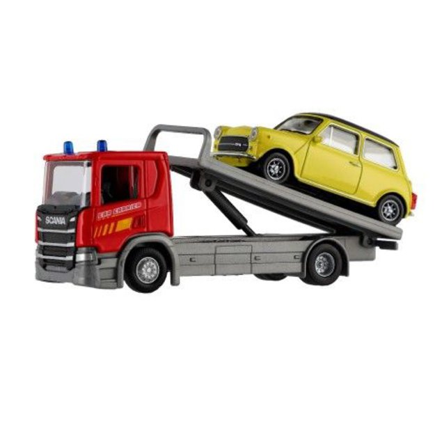 WELLY MODELIAI Scania P320 + automobilis 4