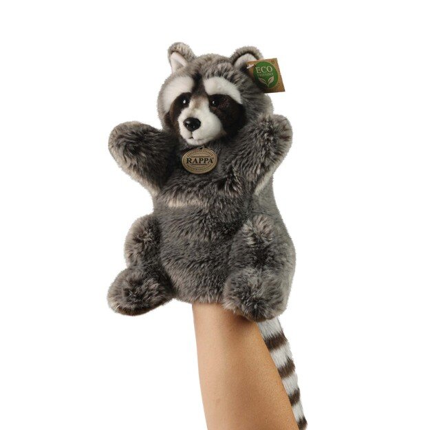 Plush raccoon hand puppet 28 cm ECO-F. 3