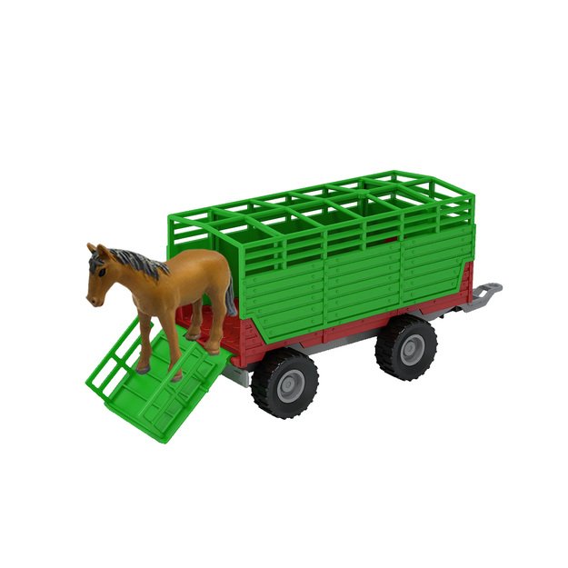 Tractor with siding and accessories 1