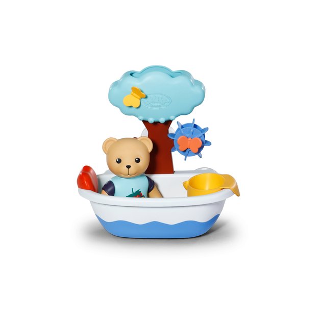 BABY born vonelė „Splish“ su meškiuku 1