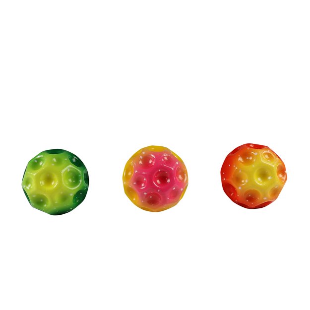 Vaivorykštės pripučiamas kamuoliukas 7 cm 3