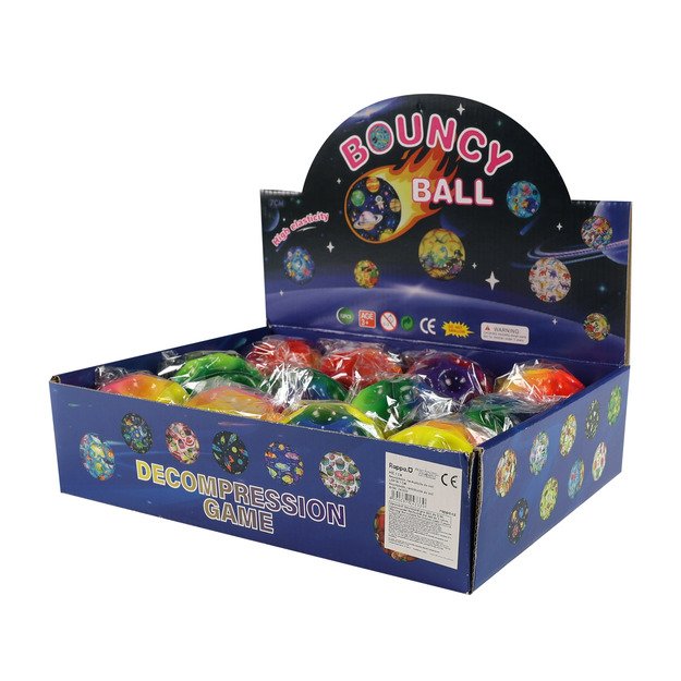 Vaivorykštės pripučiamas kamuoliukas 7 cm 2