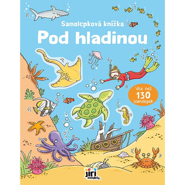 Lipdukų knyga „Po vandeniu“ 1