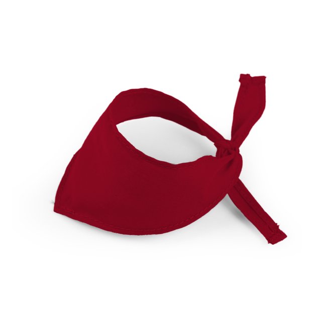 Pliušinis šalikas - tamsiai raudonas 4