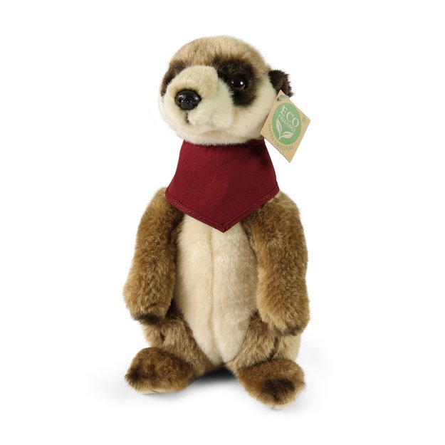 Pliušinis šalikas - tamsiai raudonas 2