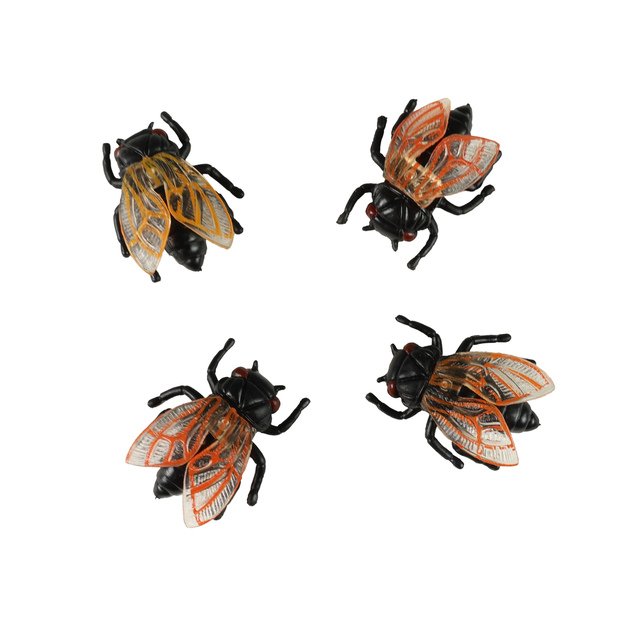 Dekoratyvinės muselės 4 vnt. 1