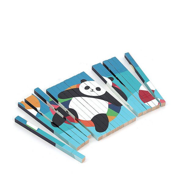 Vilac medinis 4D dėlionė gyvūnai 5