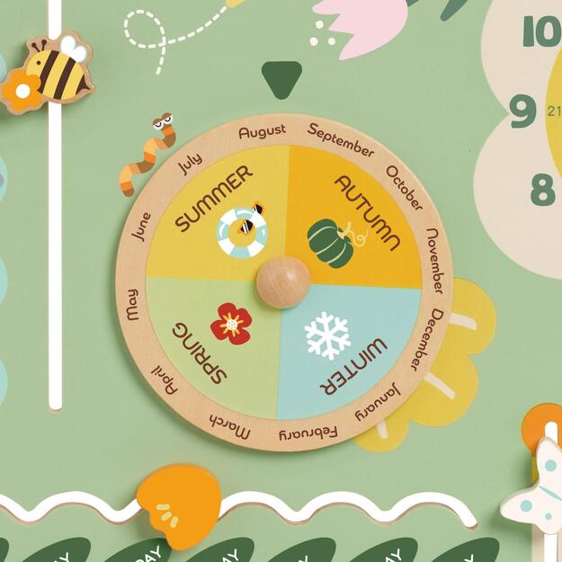 Medinis kalendorius anglų kalba dėžutėje 3