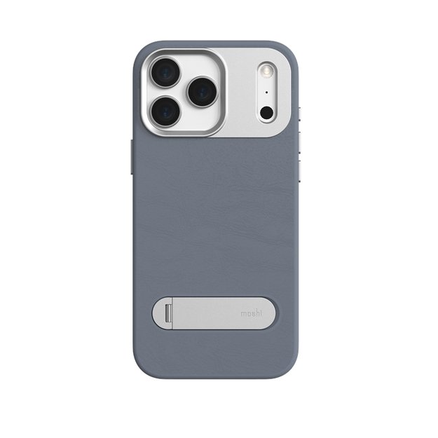 „Moshi Kameleon MagSafe“ – „iPhone 17 Pro Max“ dėklas su stovo funkcija (tamsiai mėlynas) 1