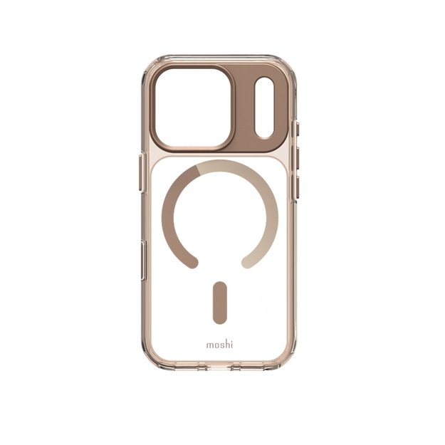 „Moshi iGlaze MagSafe“ – „iPhone 17 Pro“ dėklas (bronzinė) 2