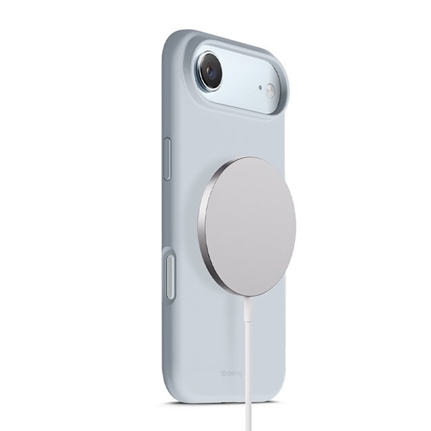 „Crong“ spalvotas magnetinis dėklas „MagSafe iPhone Air“ (mėlynas) 14