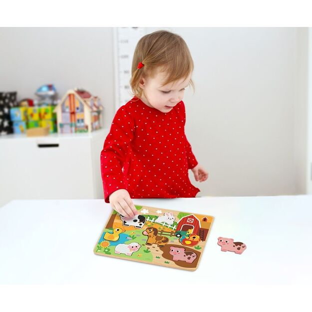 2Kids Žaislai Ūkio Dėlionė 2