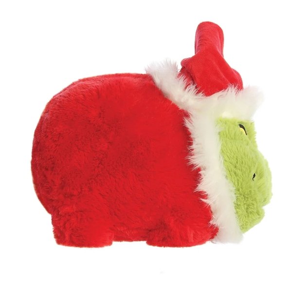 Grinčas - pliušinis žaislas / pagalvė Grinčas Kalėdų Senelio kostiume 25 cm iš „Spudsters Collection“ 5