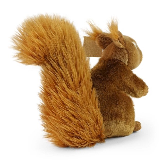 Rappa - pliušinis realistiškas žaislinis voverė 20 cm, ekologiškas 2