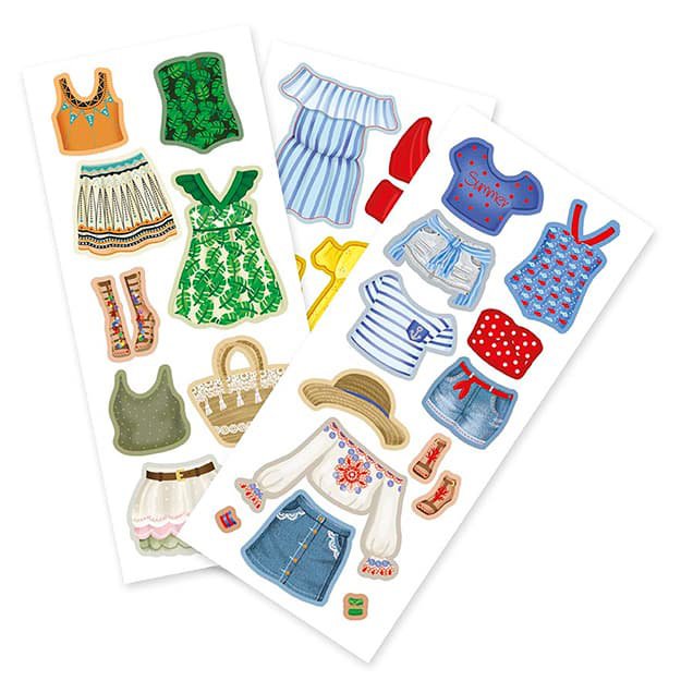 Magnetinė lėlė atostogauja 3