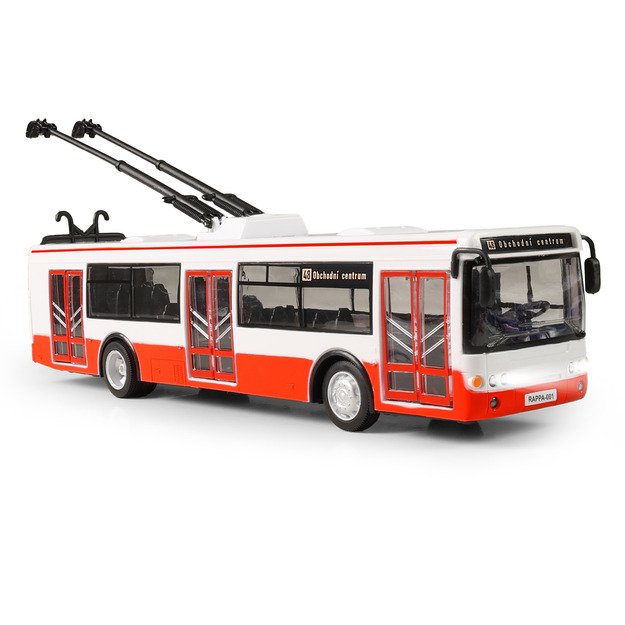 Trolleybus Czech reporting stops 28 cm 5