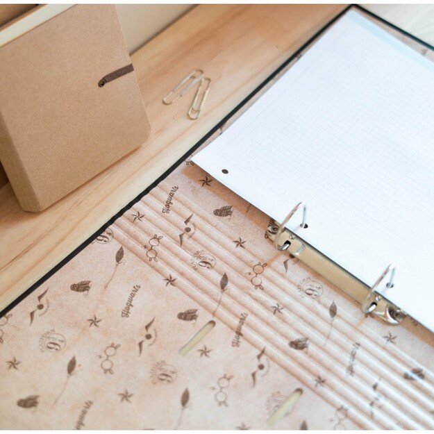 Haris Poteris - A4 segtuvas (2 žiedai, elastinė juosta) 5