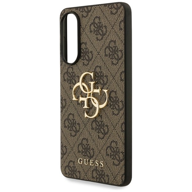 „Guess Big 4G Logo Classic Logo“ dėklas, skirtas „Samsung Galaxy S25 Edge“ (rudas) 6