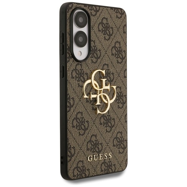 „Guess Big 4G Logo Classic Logo“ dėklas, skirtas „Samsung Galaxy S25 Edge“ (rudas) 4