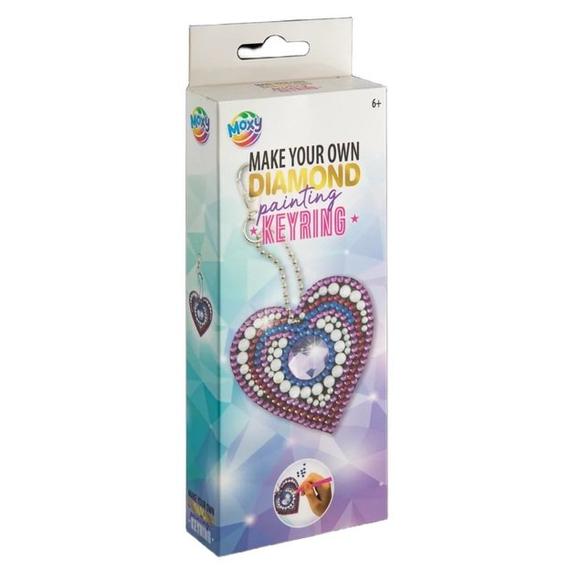 Kūrybinis deimantinių širdies formos pakabukų rinkinys 1