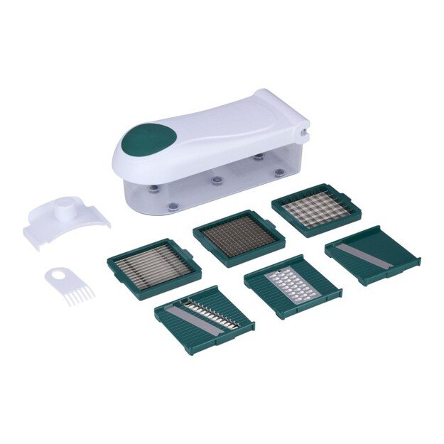 Alpina - Mandoline / daugiafunkcinė daržovių pjaustyklė su 6 ašmenimis 27,5x11x10,8 cm 4