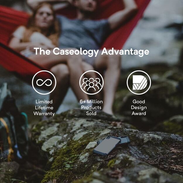 Caseology Legion dėklas, skirtas iPhone Xs Max (sidabrinis) 18